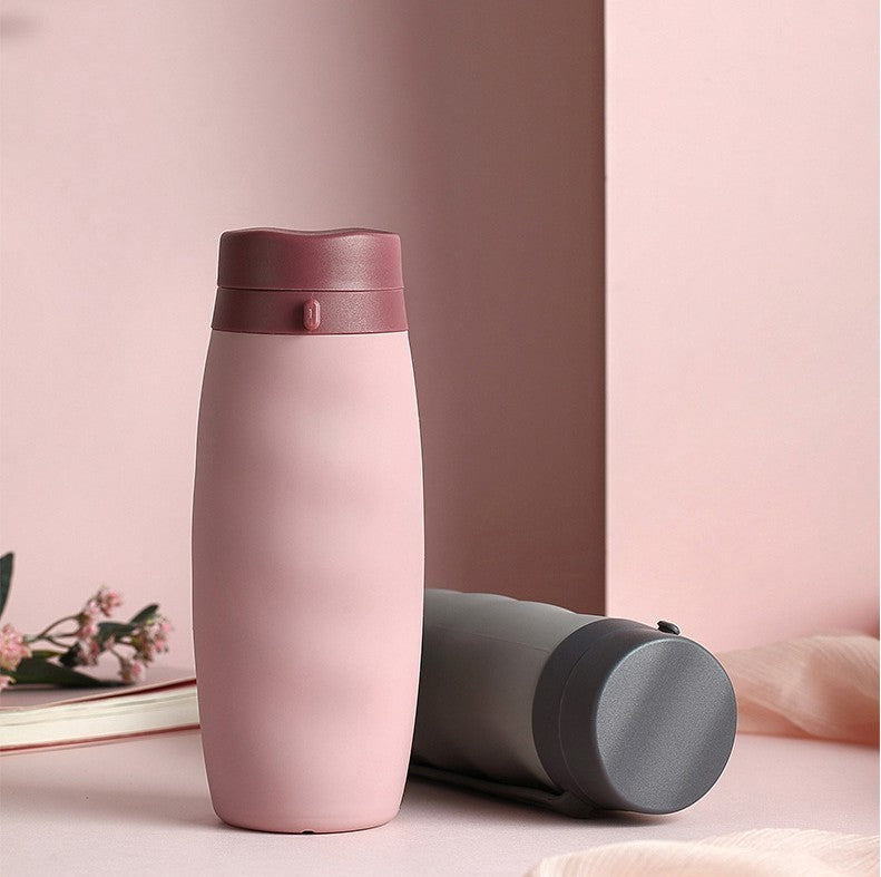 Smart, Space-Saving Water Bottle for Life on the Go