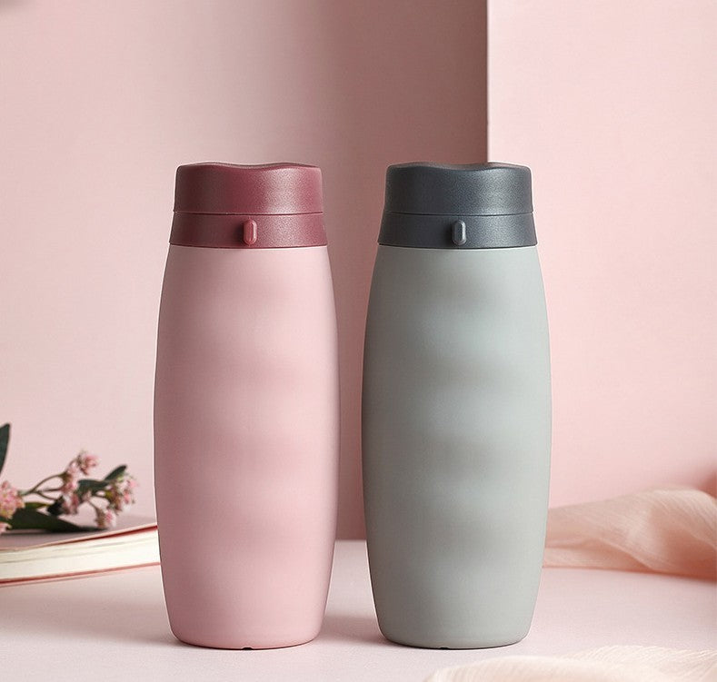 Smart, Space-Saving Water Bottle for Life on the Go