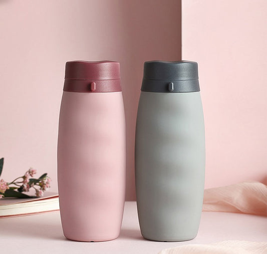 Smart, Space-Saving Water Bottle for Life on the Go